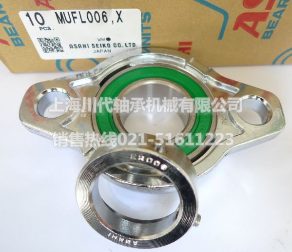 MUFL006不锈钢外球面轴承带菱形座产品详细图片