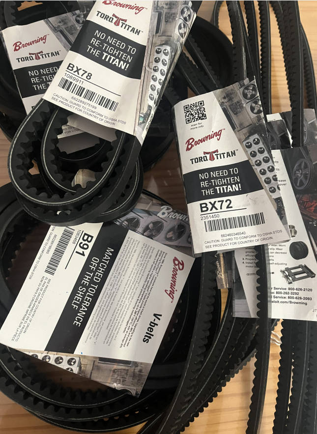 关于Browning 、AX26机器皮带的具体信息